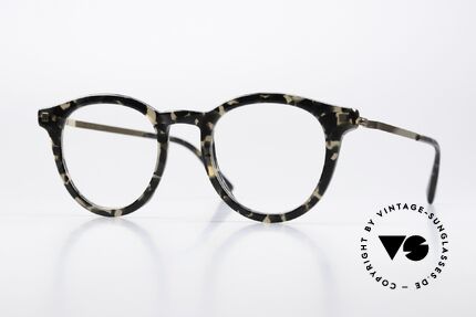 Mykita Elve Panto Glasses Antigua Gold Details