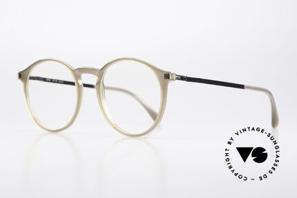 Mykita Oki Panto Specs Timeless Unisex, really timeless col. code 918 = 'Taupe/Shiny Graphite', Made for Men and Women