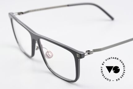 Mykita Ailo With Additional Nose Pads, interesting color code 932: Storm Grey/Shiny Graphite, Made for Men and Women