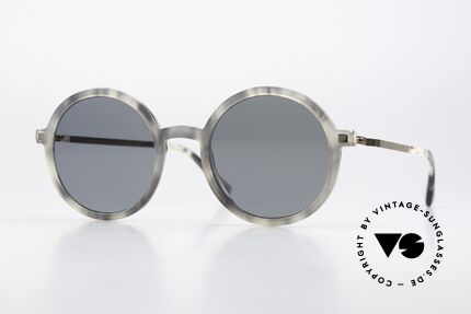 Mykita Toclo Classic Round Sunglasses Details