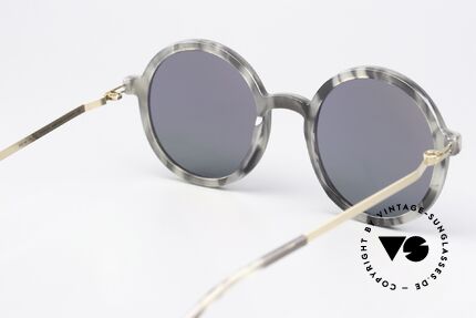 Mykita Toclo Classic Round Sunglasses, the frame can also be glazed with prescription lenses, Made for Men and Women