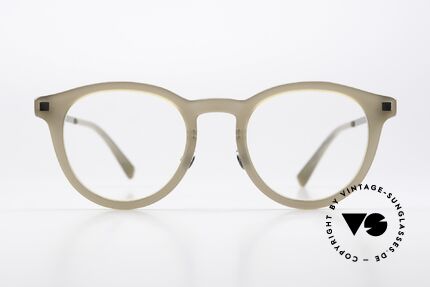 Mykita Elve With Pads For Small Noses, with timeless color code 918 = Taupe/Shiny Graphite, Made for Men and Women