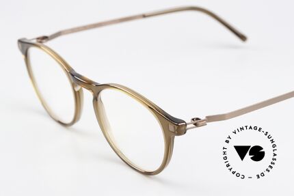 Mykita Erva Small Panto Eyeglasses, acetate frame front with characteristic Mykita temples, Made for Men and Women
