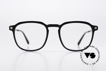 Mykita Pal Classic Black Eyeglasses, classic eyewear of the LITE collection (women & men), Made for Men and Women