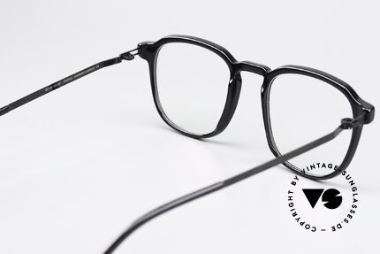 Mykita Pal Classic Black Eyeglasses, frame can be glazed with prescriptions or sun lenses, Made for Men and Women