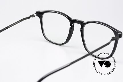 Mykita Haldur Timeless Black Eyewear, frame can be glazed with prescriptions or sun lenses, Made for Men and Women