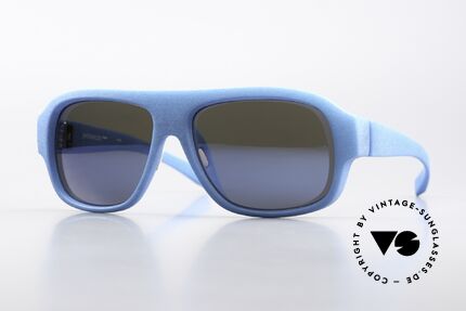 Mykita Mylon Titan Blue Mirrored Sun Lenses Details