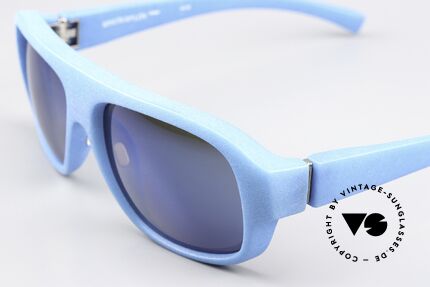 Mykita Mylon Titan Blue Mirrored Sun Lenses, glasses lovers know about the Mylon concept, Made for Men