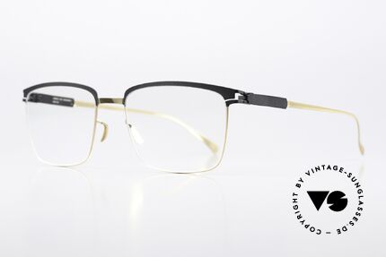 Mykita Woodrow Classic Men's Eyeglasses, color code 056 is "Gold/Black" (a classic men's model), Made for Men