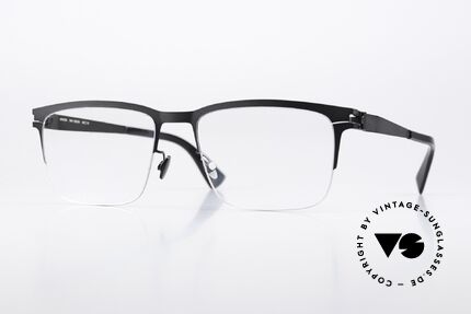 Mykita Wilko Striking Frame Silver Black Details