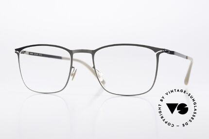 Mykita Veit Striking Frame Shiny Graphite Details