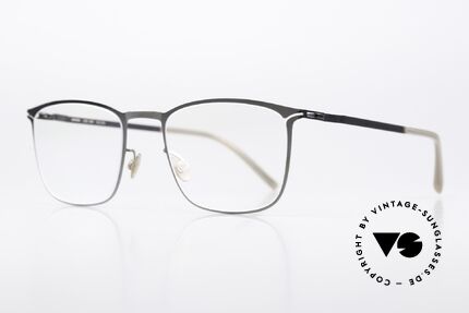 Mykita Veit Striking Frame Shiny Graphite, col 232 "Shiny Graphite" (glasses for ladies & gents), Made for Men and Women