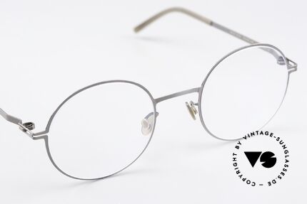 Mykita Quenby Round Frame Shiny Graphite, unworn model with full original packaging by MYKITA, Made for Men and Women