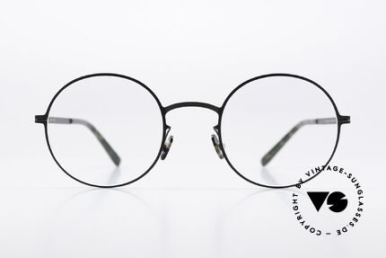 Mykita Quenby Round Frame Classic Black, unisex specs, LITE collection made from 2018-2019, Made for Men and Women