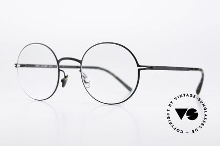 Mykita Quenby Round Frame Classic Black, color 002 "Black" (eyeglasses for ladies & gentlemen), Made for Men and Women