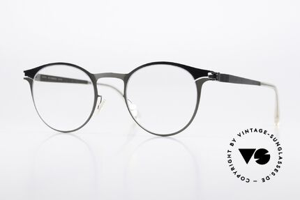 Mykita Maximilian Panto Frame Shiny Graphite Details