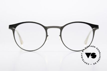 Mykita Maximilian Panto Frame Shiny Graphite, panto specs, NO1 collection, crafted from 2013-2018, Made for Men and Women