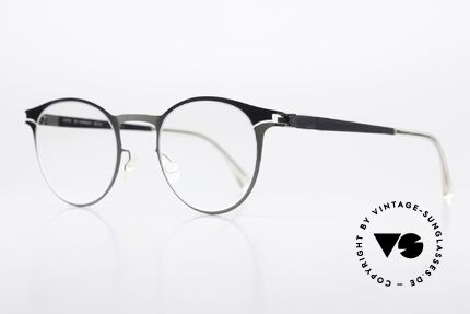 Mykita Maximilian Panto Frame Shiny Graphite, col 232 "Shiny Graphite" (glasses for ladies & gents), Made for Men and Women