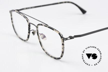 Mykita Hanno Square Frame Black Antigua, well-known top quality (handmade in Germany, Berlin), Made for Men and Women