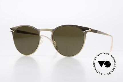 Mykita Federico Unisex Sunglasses Panto Details