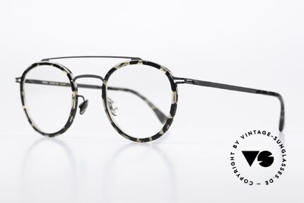 Mykita Olli Panto Frame Black Antigua, interesting frame pattern / color 946 = Black Antigua, Made for Men and Women