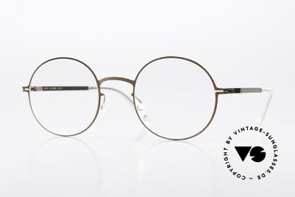 Mykita Quenby Round Frame Shiny Copper Details