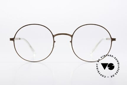 Mykita Quenby Round Frame Shiny Copper, unisex specs, LITE collection made from 2017-2018, Made for Men and Women