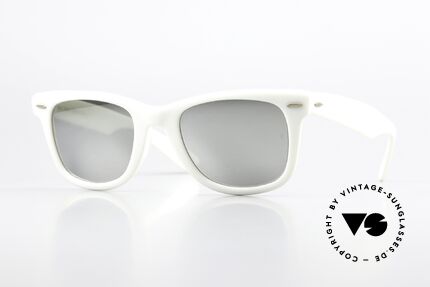 Ray Ban Wayfarer I USA Silver Mirrored B&L Details
