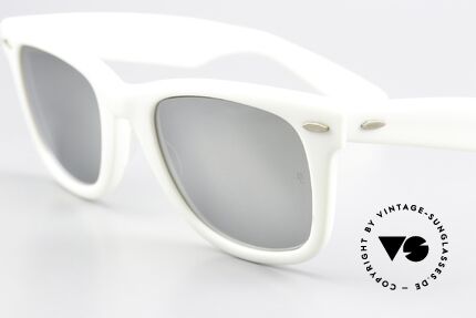 Ray Ban Wayfarer I USA Silver Mirrored B&L, 80's original by Bausch&Lomb; collector's item, Made for Men and Women