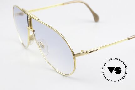 Alpina Quattro Movie Sunglasses From 1988, famous 'aviator sunglasses' in untouched condition, Made for Men