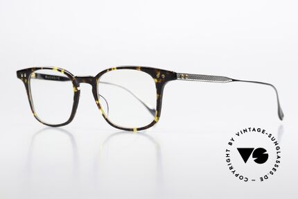 DITA Buckeye Very Light Eyeglass-Frame, classic model in 'tortoise' & gunmetal; TOP quality!, Made for Men and Women