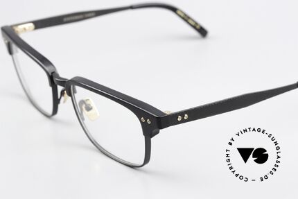 DITA Statesman Three Extra Large Glasses Black, elegant X-LARGE size 55-18 (150mm frame width), Made for Men