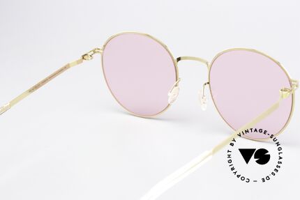 Mykita Studio 7.4 Pink Panto Sunglasses, really interesting, unworn designer piece with case, Made for Men and Women