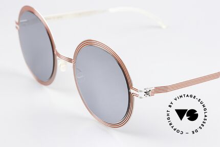 Mykita Studio 6.3 XXL Sunglasses Mirrored, the result is a three-dimensional graphic pattern, Made for Women