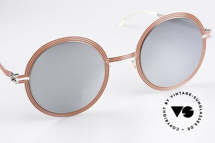 Mykita Studio 6.3 XXL Sunglasses Mirrored, this creates an almost psychedelic effect ;-) "3D", Made for Women