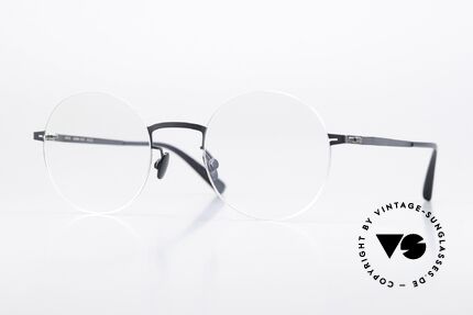 Mykita Kayo Frame Silver / Indigo Blue Details