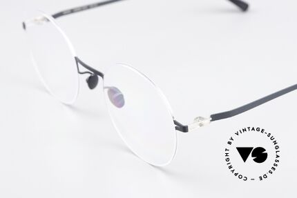 Mykita Kayo Frame Silver / Indigo Blue, well-known top quality (handmade in Germany, Berlin), Made for Men and Women