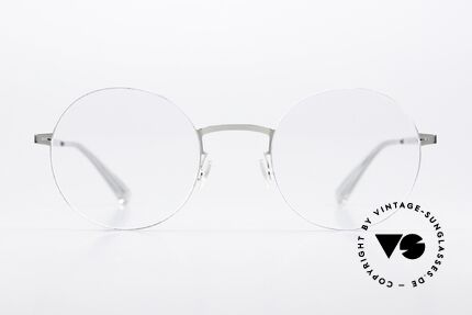 Mykita Kayo Round Frame Timeless Silver, round frame from the LESSRIM collection (2017-2019), Made for Men and Women