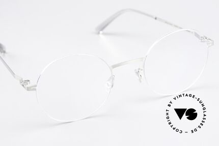 Mykita Kayo Round Frame Timeless Silver, unworn model comes with an original case by MYKITA, Made for Men and Women