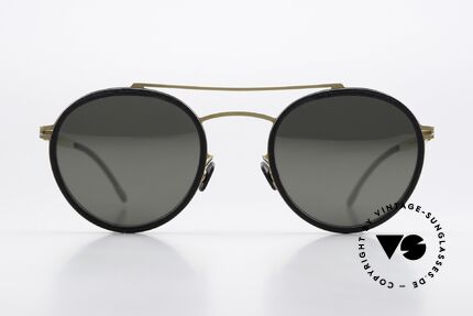 Mykita Mylon Hay Mirrored Panto Sunglasses, round panto design; size 49-23 with color 306, Made for Men and Women