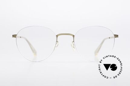 Mykita Eito Silver / Champagne Gold, panto frame from the LESSRIM collection (2015-2019), Made for Men and Women