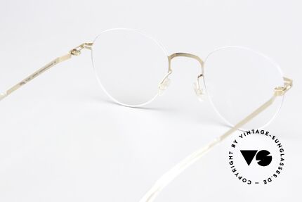 Mykita Eito Silver / Champagne Gold, innovative flexible frame construction: one size fits all, Made for Men and Women