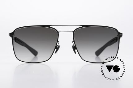 Mykita Mylon Flax Gray Gradient Sun Lenses, size 54-18, gray-gradient sun lenses, col 243, Made for Men