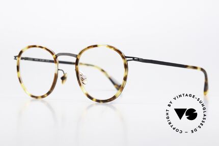 Mykita Antti Panto Eyewear Lite Acetate, interesting color = Shiny Graphite / Cocoa Sprinkles, Made for Men and Women