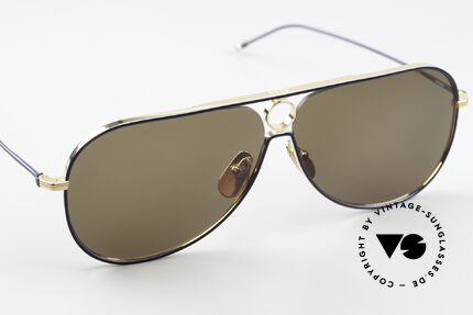 Thom Browne TBS115 Aviator Sunglasses XXL, a classy designer accessory for all fashion lovers, Made for Men