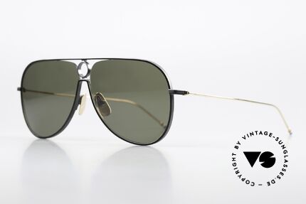 Thom Browne TBS115 XXL Aviator Sunglasses, really stylish & top-notch quality, made in Japan, Made for Men