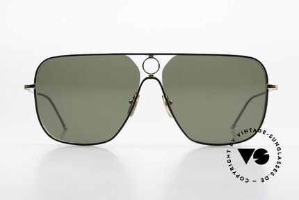 Thom Browne TBS114 XXL Square Aviator Shades, titanium frame in XXL size 62-13 (150mm width), Made for Men