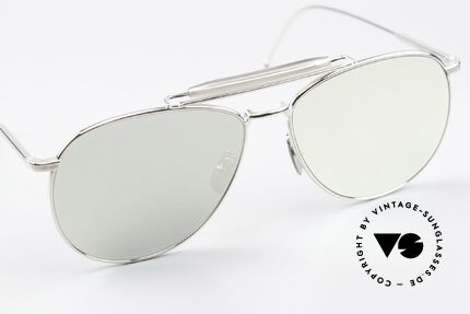 Thom Browne TB015 XL Aviator Silver Mirrored, a classy designer accessory for all fashion lovers, Made for Men