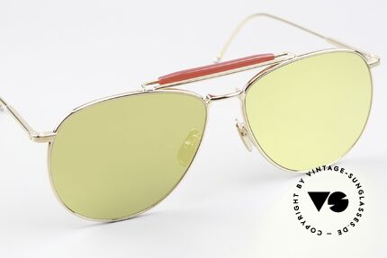 Thom Browne TB015 XL Aviator Gold Mirrored, a classy designer accessory for all fashion lovers, Made for Men