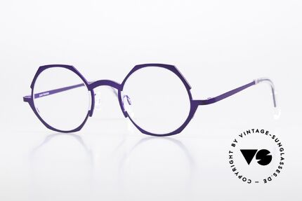 Theo Belgium Wave Pure Titanium Specs Ladies Details